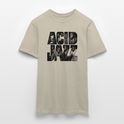 80s Club Jazzdance, T-shirt herr - sandbeige