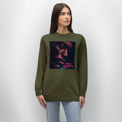 Groove Dust, Ekologisk sweatshirt CHANGER unisex från Stanley/Stella - kaki