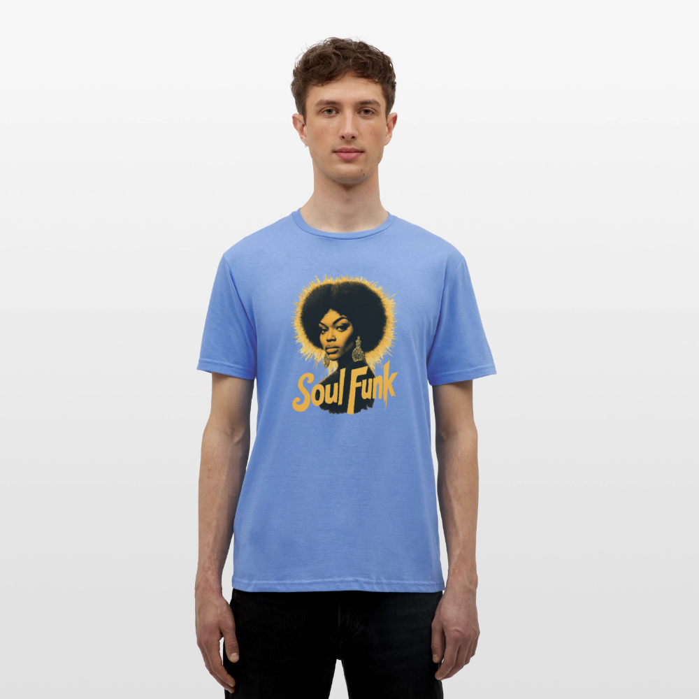 Soul Funk, T-shirt herr - carolina blue