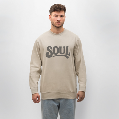 All About Soul, Ekologisk sweatshirt CHANGER unisex från Stanley/Stella - beige