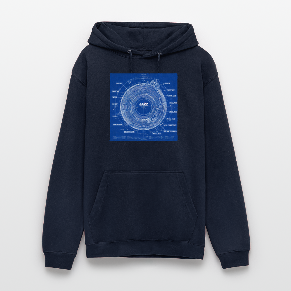 Kind of Blueprint, Luvtröja unisex - marinblå