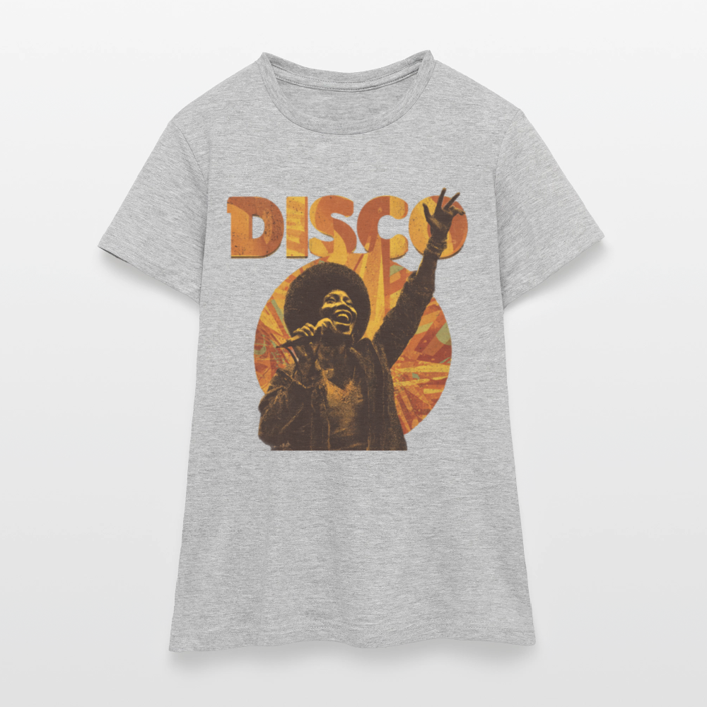Boogie Soul, T-shirt dam - gråmelerad