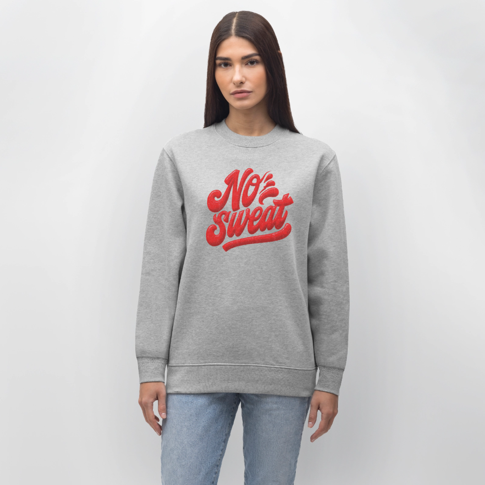 No Sweat, Ekologisk sweatshirt CHANGER unisex från Stanley/Stella - gråmelerad
