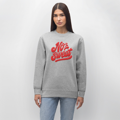 No Sweat, Ekologisk sweatshirt CHANGER unisex från Stanley/Stella - gråmelerad