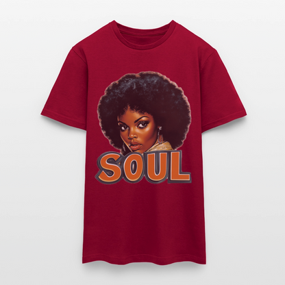 Soulful Vibes, T-shirt herr - tegelröd