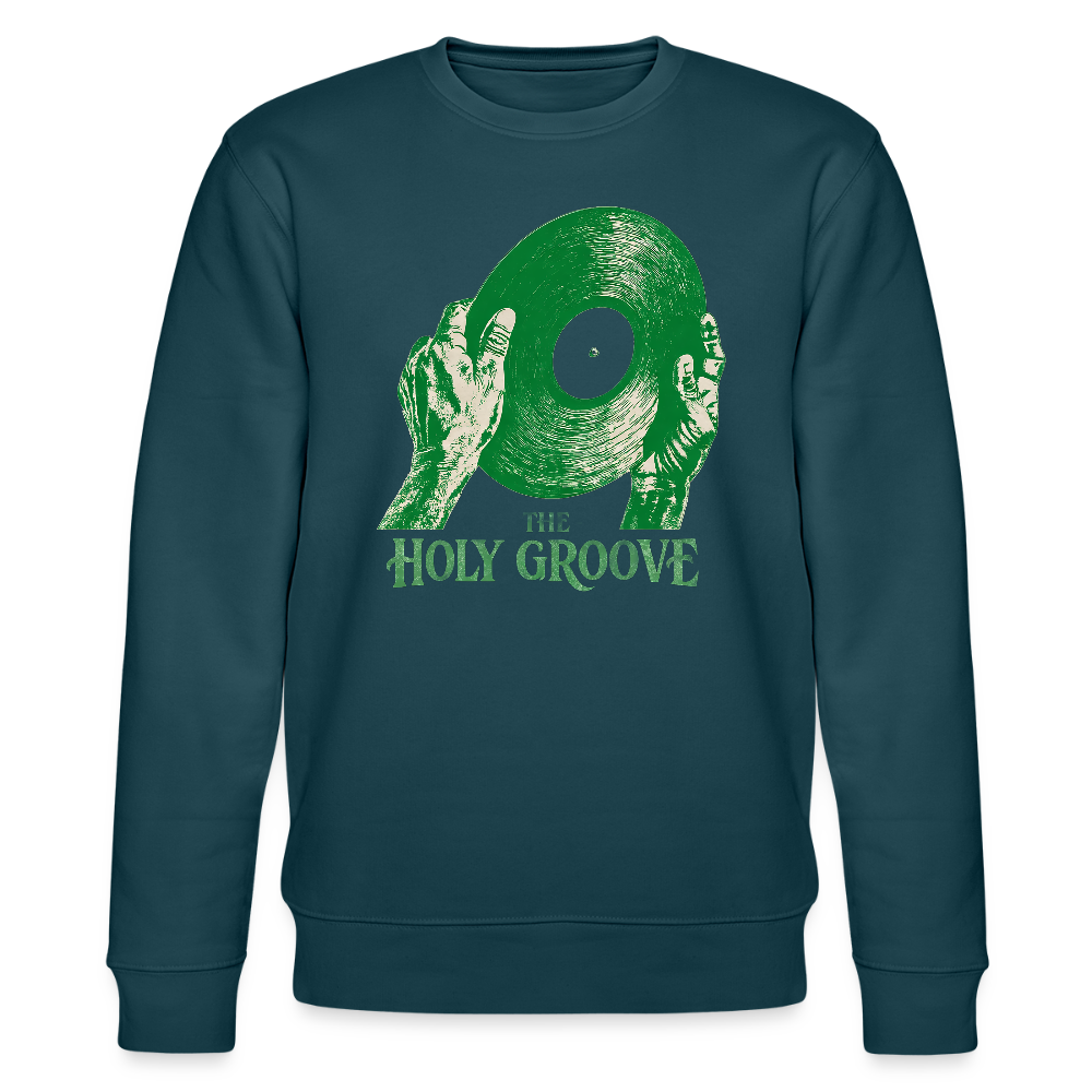 The Holy Groove, Ekologisk sweatshirt CHANGER unisex från Stanley/Stella - mörk petrol