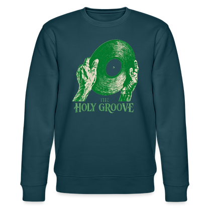 The Holy Groove, Ekologisk sweatshirt CHANGER unisex från Stanley/Stella - mörk petrol