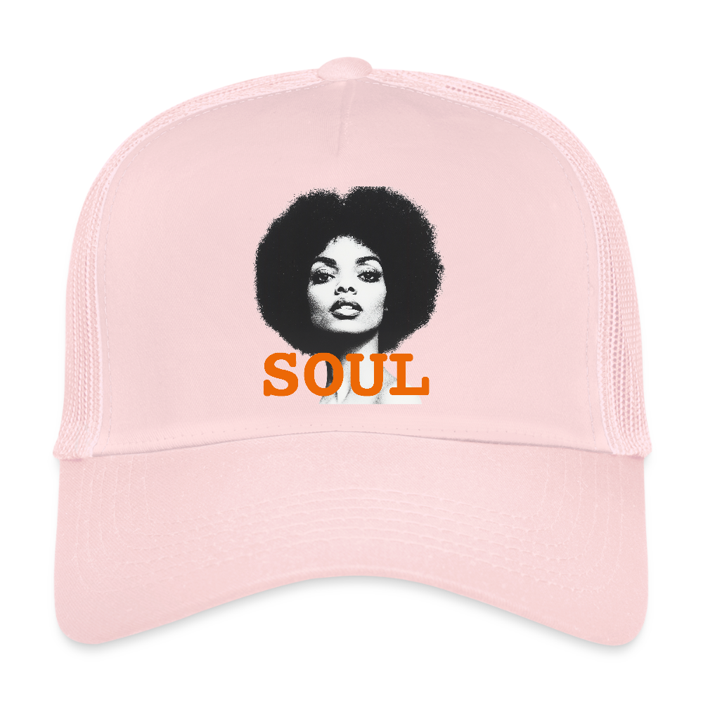 Soul PWR, Trucker Cap - ljusrosa