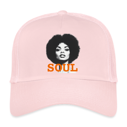 Soul PWR, Trucker Cap - ljusrosa