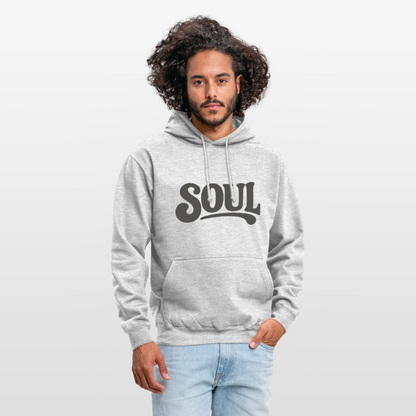 All About Soul, Luvtröja unisex - ljusgråmelerad