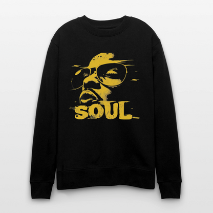 Funky Soul, Ekologisk sweatshirt CHANGER unisex från Stanley/Stella - svart