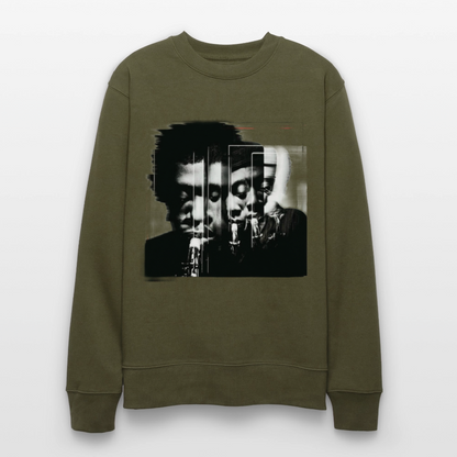 Between Breaths, Ekologisk sweatshirt CHANGER unisex från Stanley/Stella - kaki