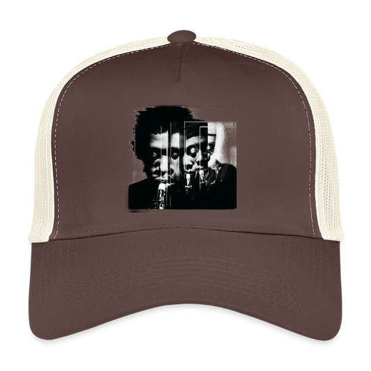 Between Breaths, Trucker Cap - brun/beige