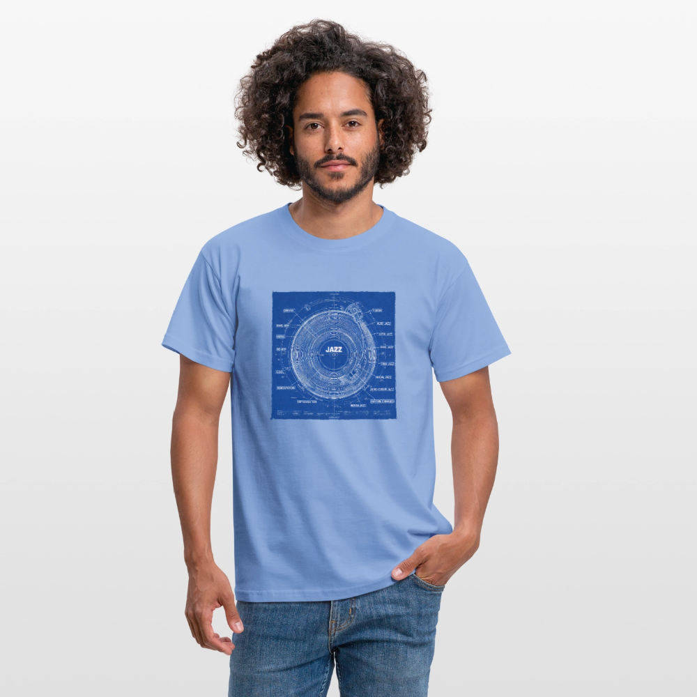 Kind of Blueprint, T-shirt unisex - carolina blue