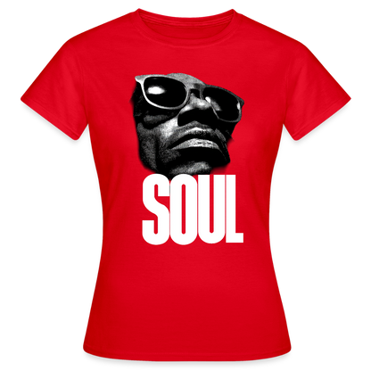 Soul Frequency,  T-shirt dam - röd