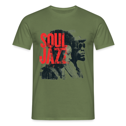 The Essence of Soul Jazz, T-shirt unisex - Militärgrön