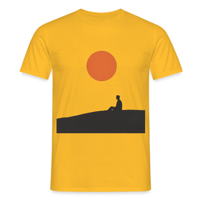 Under the sun, T-shirt unisex - gul