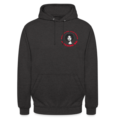 Where Music Lives – Powered by Acceso Family (small print), Luvtröja unisex - kolgrå