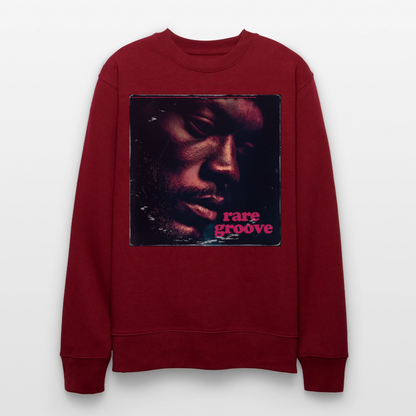 Groove Dust, Ekologisk sweatshirt CHANGER unisex från Stanley/Stella - vinröd
