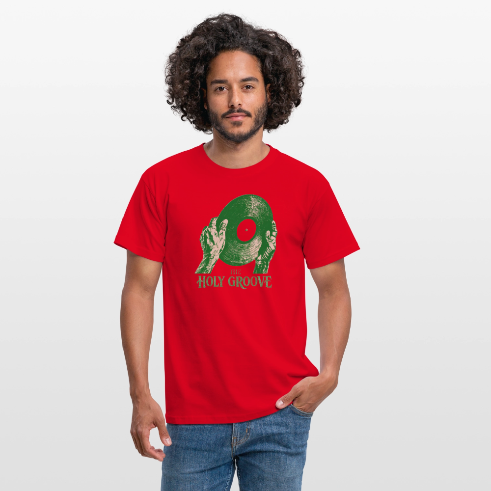 The Holy Groove, T-shirt unisex - röd