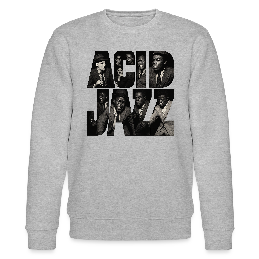 80s Club Jazzdance, Ekologisk sweatshirt CHANGER unisex från Stanley/Stella - gråmelerad