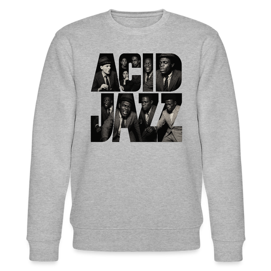 80s Club Jazzdance, Ekologisk sweatshirt CHANGER unisex från Stanley/Stella - gråmelerad