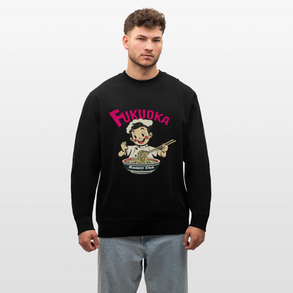 Fukuoka Ramen Club, Ekologisk sweatshirt CHANGER unisex från Stanley/Stella - svart