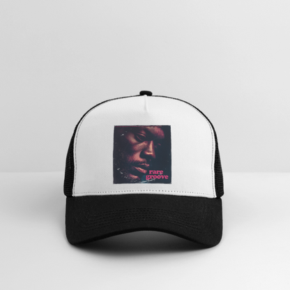 Groove Dust, Trucker Cap - vit/svart