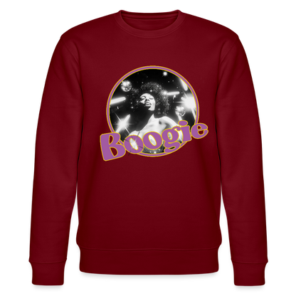 Electric Groove, Ekologisk sweatshirt CHANGER unisex från Stanley/Stella - vinröd