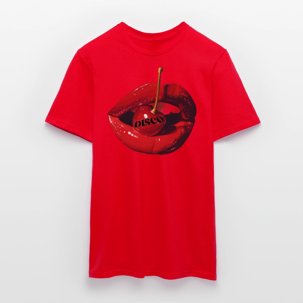 Taste of Disco, T-shirt unisex - röd