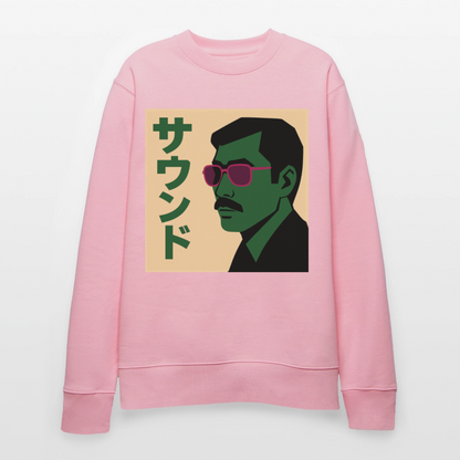 Nippon Sound, Ekologisk sweatshirt CHANGER unisex från Stanley/Stella - ljusrosa