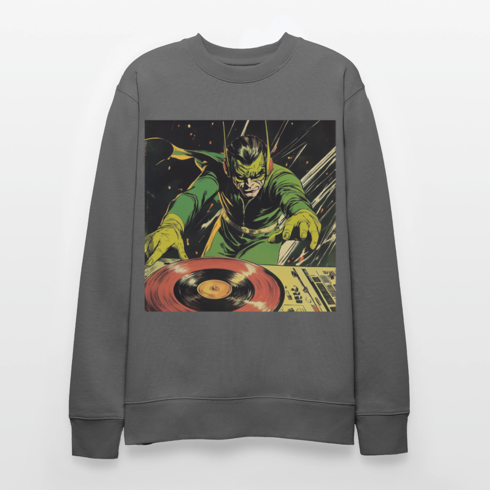 Vibe Venom, Ekologisk sweatshirt CHANGER unisex från Stanley/Stella - kolgrå