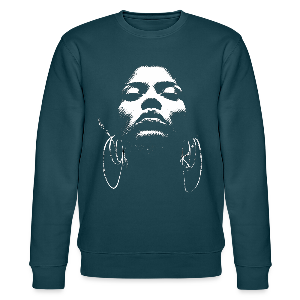 Beat Goddess, Ekologisk sweatshirt CHANGER unisex från Stanley/Stella - mörk petrol