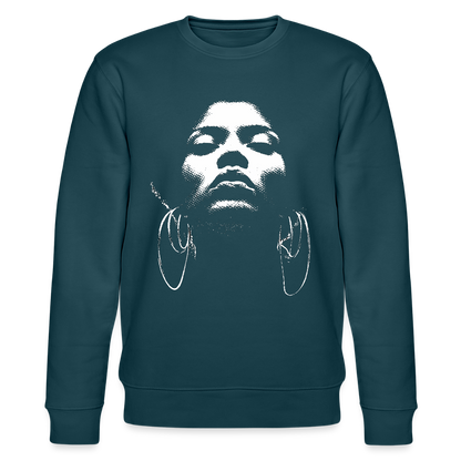 Beat Goddess, Ekologisk sweatshirt CHANGER unisex från Stanley/Stella - mörk petrol