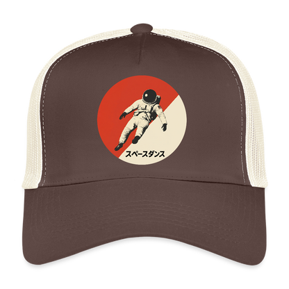 Space Dance, Trucker Cap - brun/beige