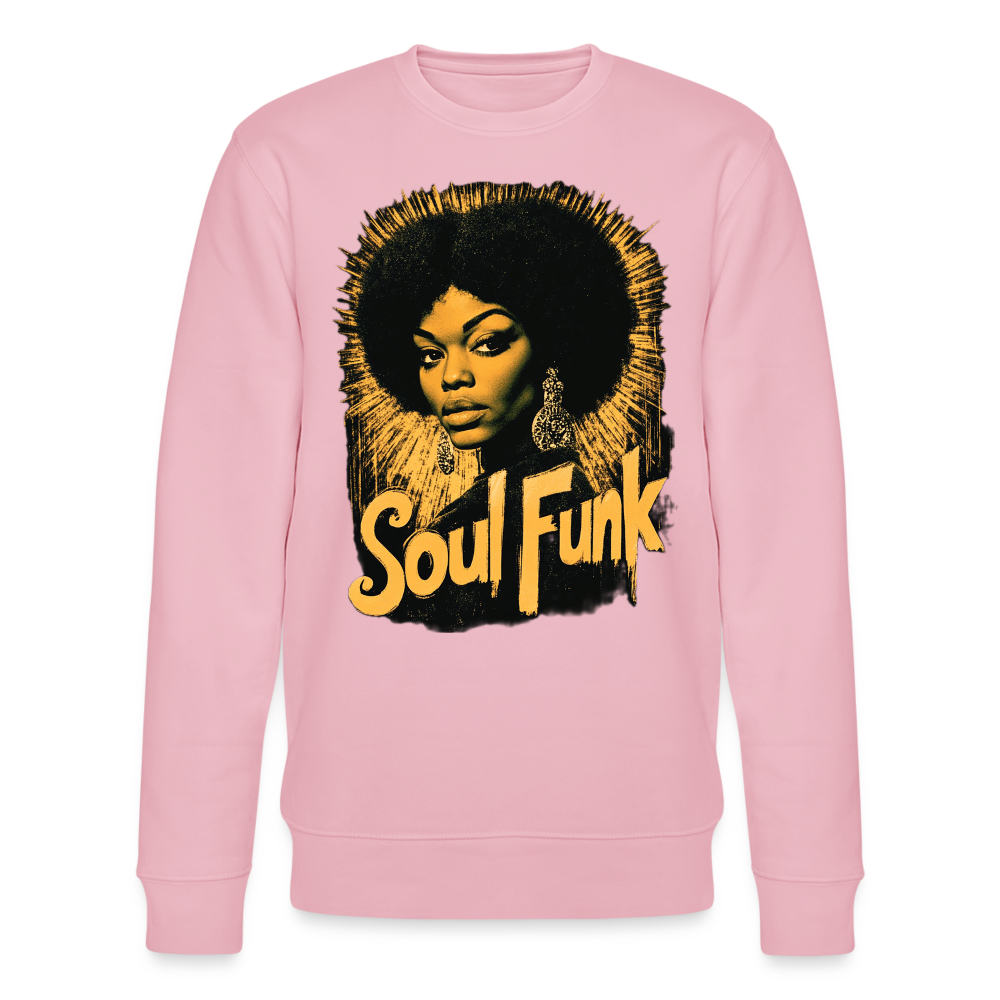 Soul Funk, Ekologisk sweatshirt CHANGER unisex från Stanley/Stella - ljusrosa