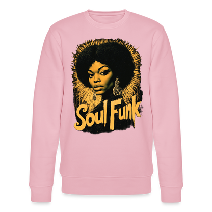 Soul Funk, Ekologisk sweatshirt CHANGER unisex från Stanley/Stella - ljusrosa