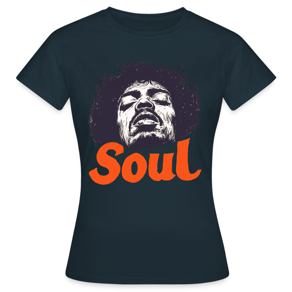 A Soul Awakening, T-shirt dam - marinblå