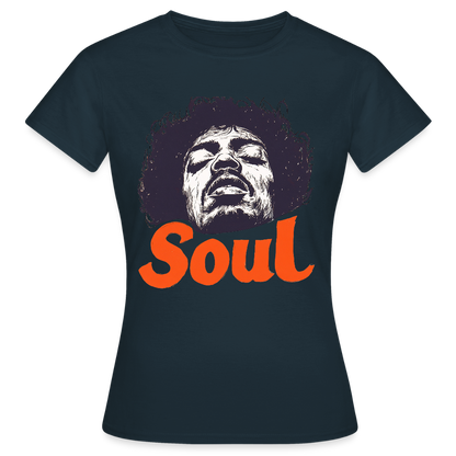 A Soul Awakening, T-shirt dam - marinblå