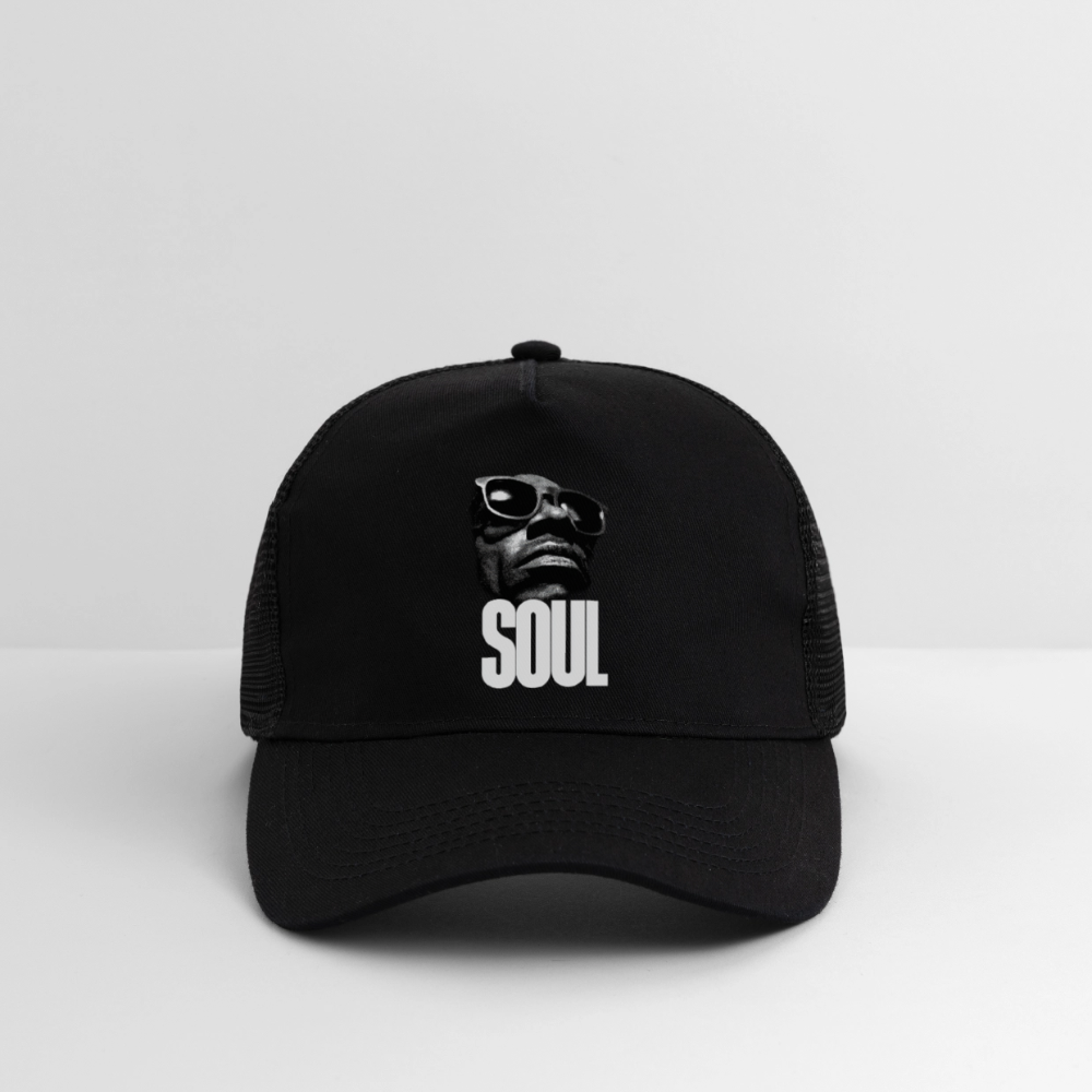 Soul Frequency, Trucker Cap - svart/svart