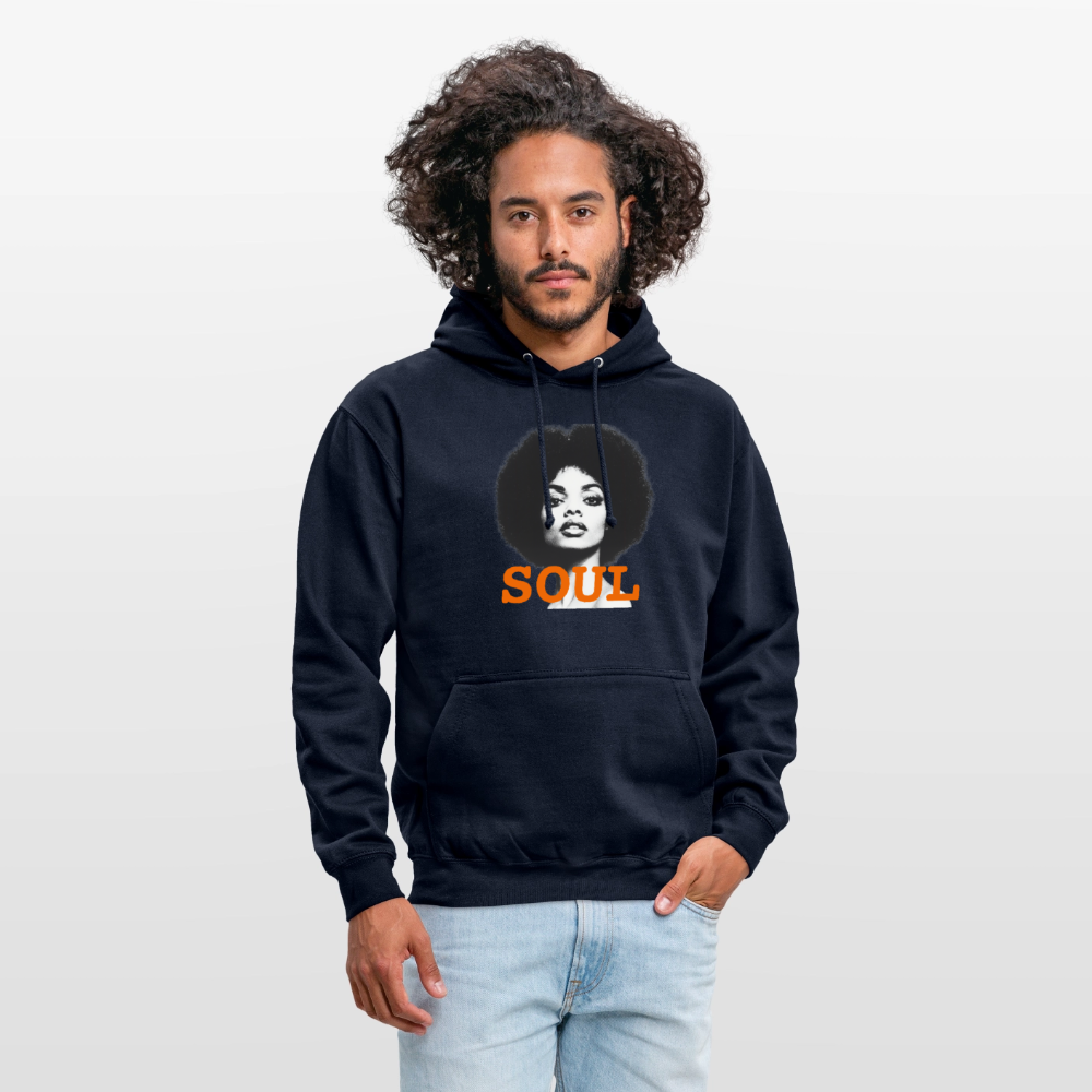 Luvtröja unisex - marinblå