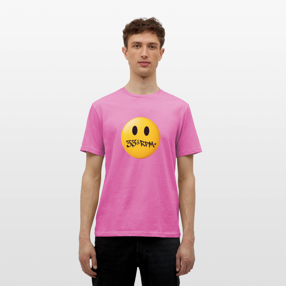 Turntable Grin, T-shirt unisex - rosa