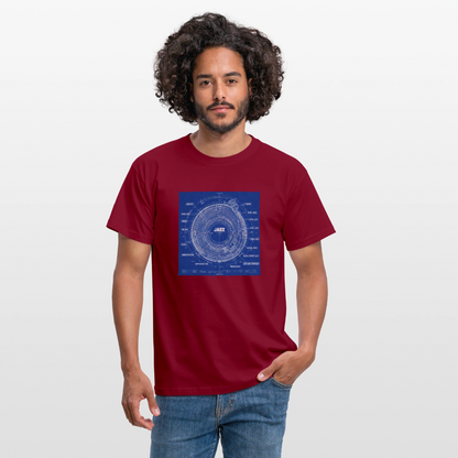 Kind of Blueprint, T-shirt unisex - tegelröd