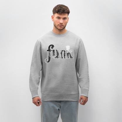 Funk Vibes, Ekologisk sweatshirt CHANGER unisex från Stanley/Stella - gråmelerad