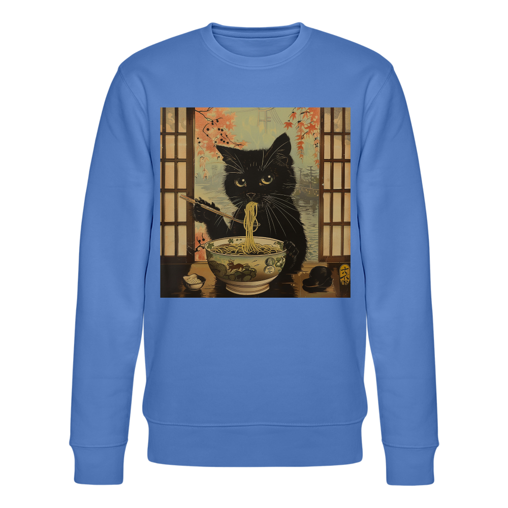 Ramenkatt, Ekologisk sweatshirt CHANGER unisex från Stanley/Stella - blå