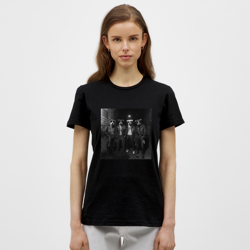 Barking Riot, T-shirt dam - svart