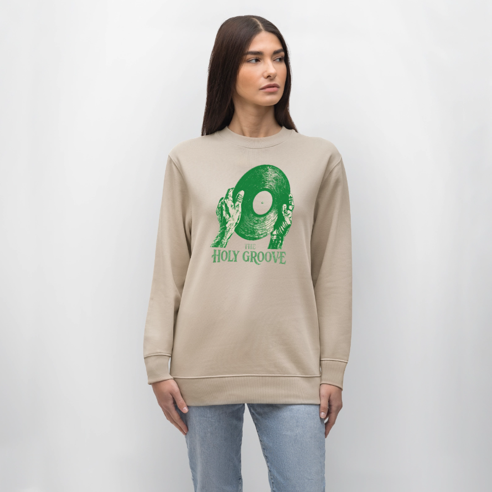 The Holy Groove, Ekologisk sweatshirt CHANGER unisex från Stanley/Stella - beige