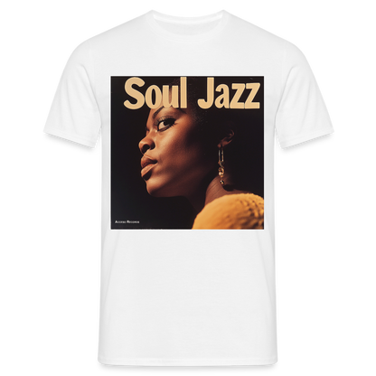 Acceso's Soul Groove: Jazz with a Beat, T-shirt herr - vit