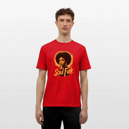 Soul Funk, T-shirt herr - röd