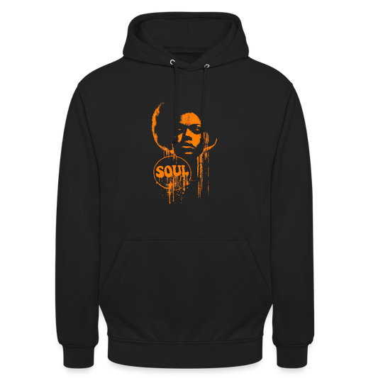 SOUL GLOW, Luvtröja unisex - svart